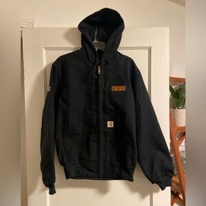 CARHARTT JACKET UNION MADE HAAS F1 TEAM COMPANY ISSUED J131 BLK MEN’S S RARE